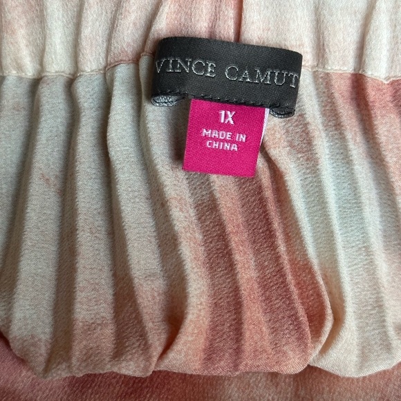 Vince Camuto Spring Safari Skirt Tuberose Size 1X NWT - Picture 6 of 10